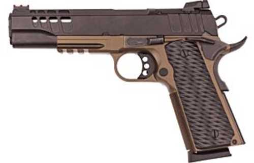 Great Lakes Firearms 1911 Pistol 9mm Luger 5" Barrel 8Rd Black Slide Bronze Finish