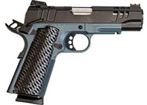 Great Lakes Firearms 1911 Pistol 45 ACP 4.25" Barrel 8Rd Black Slide Blue Finish