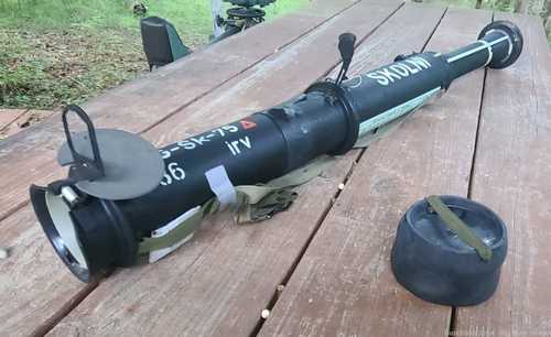 Czech Army RPG 75 SK75 Anti Tank HEAT warhead Rocket launcher Trainer