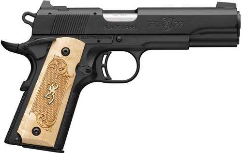 Browning 1911-22 Pistol 22 Long Rifle 4.25" Barrel 10Rd Black Finish