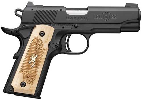 Browning 1911-22 Medallion Pistol 22 Long Rifle 3.6" Barrel 10Rd Black Finish