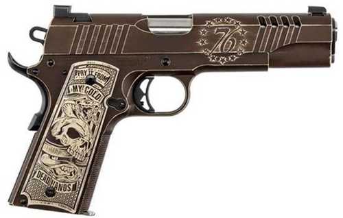 Auto-Ordnance 1911 1776 Edition Pistol 45 ACP 5" Barrel 7Rd Brown Finish