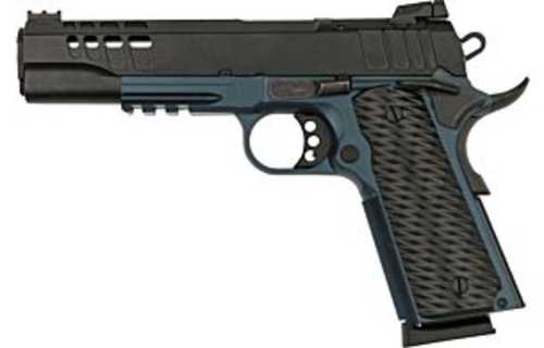 Great Lakes Firearms 1911 Pistol 9mm Luger 5" Barrel 8Rd Black Slide Blue Finish