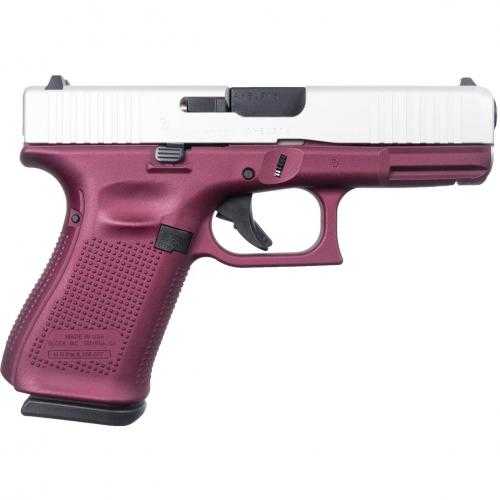 Glock 43X Pistol 9mm Luger 3.41" Barrel 10Rd Aluminum Slide Black Cherry Finish