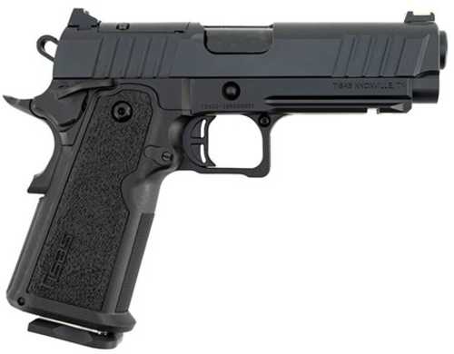 Tisas 1911 Carry Double Stack Pistol 9mm Luger 4.25" Barrel 17Rd Black Finish