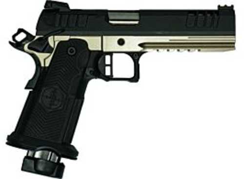 Great Lakes Firearms 1911 DS Synergy Pistol 9mm Luger 5" Barrel 20Rd Galaxy Platinum Finish