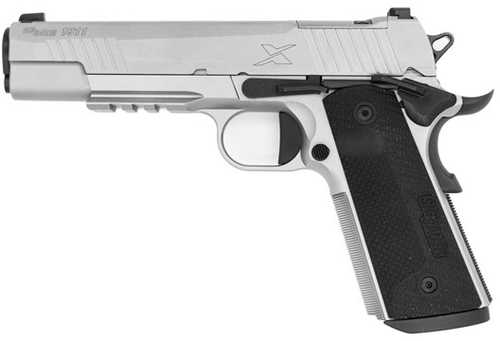 Sig Sauer 1911 X Series Pistol 45 ACP 5" Barrel 8Rd Stainless Steel Finish