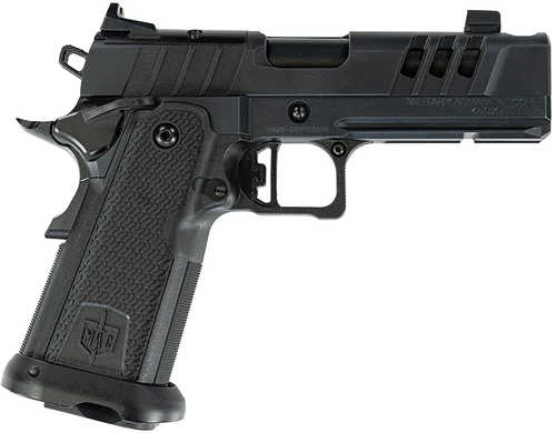 Military Arms Corporation MAC 9 Double Stack Pistol 9mm Luger 4.25" Barrel 17Rd Black Finish