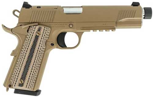 Tisas 1911 Raider Pistol 45 ACP 5" Barrel 8Rd Flat Dark Earth Finish