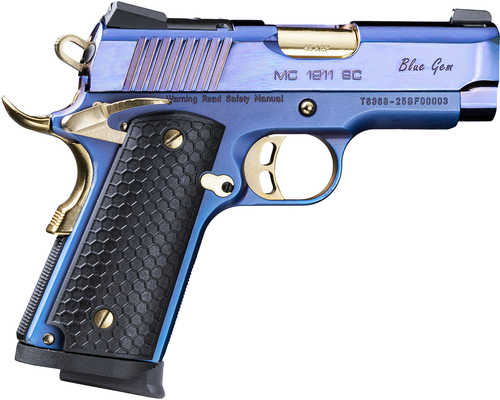 Girsan MC1911SC Pistol 45 ACP 3.4" Barrel 8Rd Blue Gem Finish