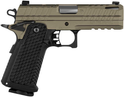 Live Free Armory Apollo 11 Pistol 9mm Luger 4.15" Barrel 17Rd Flat Dark Earth Flat Dark Earth