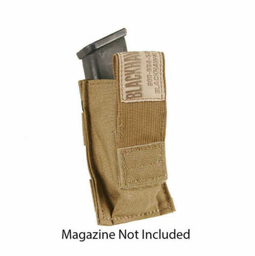 Blackhawk Single Pistol Mag Pouch With Talon Flex Tan