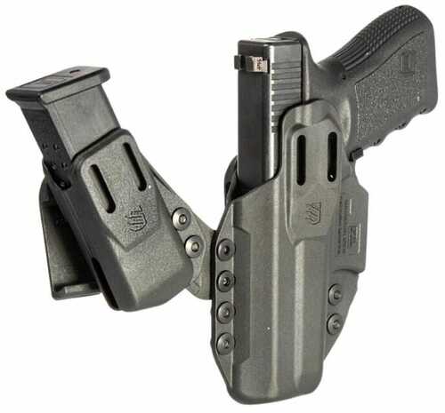 Blackhawk Stache Base Holster Kit IWB Black Polymer Belt Clip Fits Glock 26 Ambidextrous