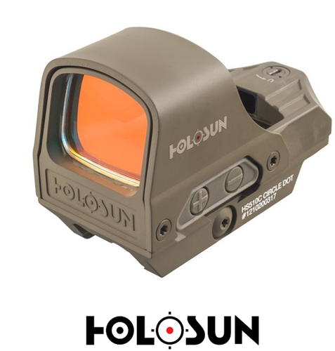 Holosun Open Reflex Sight Red Circle Dot Fde