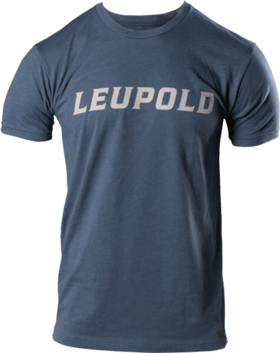 <span style="font-weight:bolder; ">Leupold</span> Wordmark Tee Indigo Heather Xl