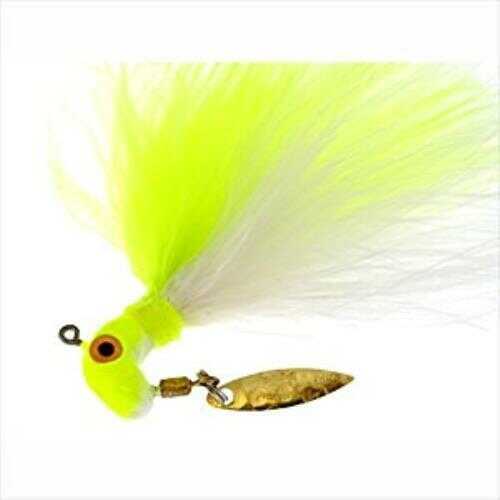 Blakemore Lure / Tru Turn ROAD RUNNER MARABOU 1/32 CHARTREUSE (1 JIG)