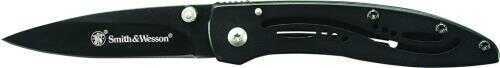 Smith & Wesson Frame Lock Folding Pocket Knife Steel Handle-img-0