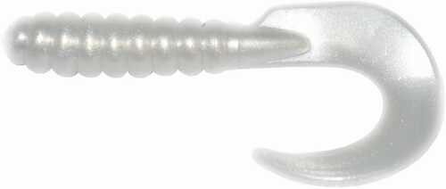 Bb 2" Curl Tail Grub Pearl 10 Pk