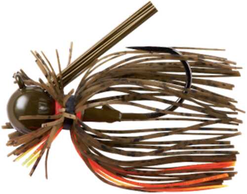 War Eagle 3/8 Hf Jig-grn Pumpkin Orn