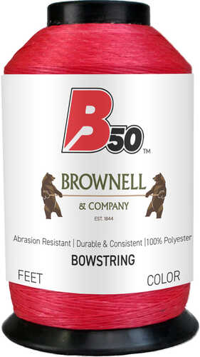 Brownell B50 Bowstring Material Red 1/4 lb.