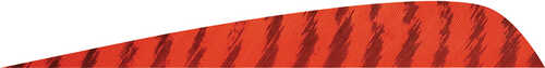 Gateway Parabolic Feathers Barred Red 4 in. LW 50 pk.