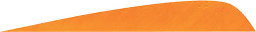 Gateway Parabolic Feathers Flo Orange 4 in. LW 50 pk.