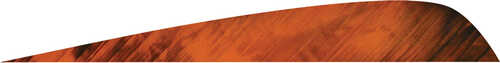 Gateway Parabolic Feathers Tre Orange 4 in. LW 50 pk.