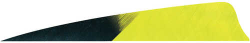 Gateway Shield Cut Feathers Kuro Lemon Lime 4 in. LW 50 pk.