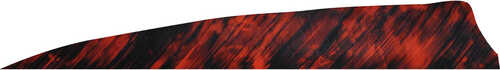 Gateway Shield Cut Feathers Tre Red 4 in. RW 50 pk.