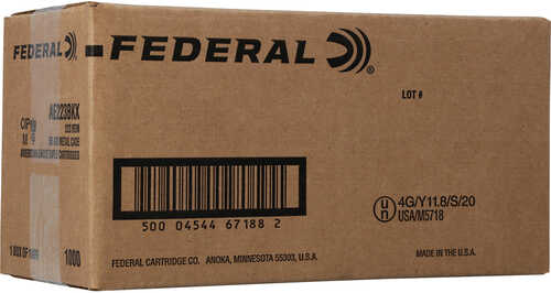 Federal American Eagle Rifle Ammo 223 Rem. 55 gr. FMJBT 1000 rd. Model: AE223BKX