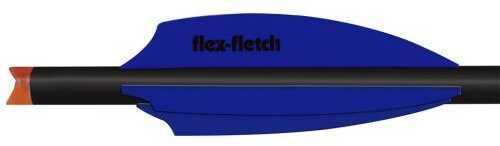 Flex Fletch Silent Knight 300 Blue 3 in. 36 pk. Model: SK-300-BLU