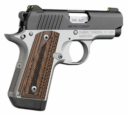 Kimber Micro Carry Advocate 380 ACP Semi Automatic Pistol - 11256579 ...