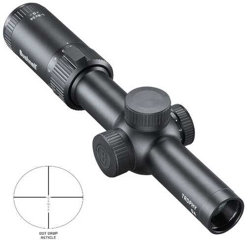 Bushnell Trophy Qa 1-6X24 Black Dot Drop Rt1624Bs15