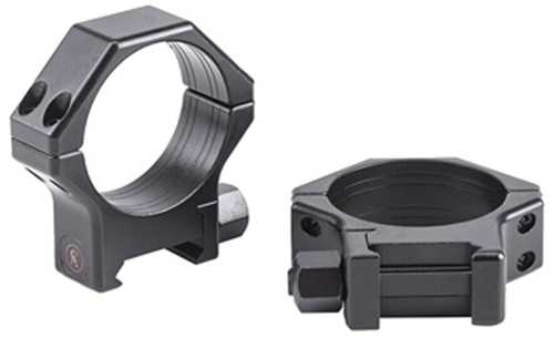 Riton Optics Rings Hardened Steel 30MM 8MM Matte Black XRC308S23