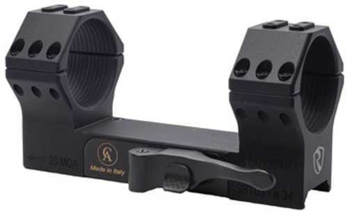 <span style="font-weight:bolder; ">Riton</span> Optics Picatinny Mount 34MM QD 20MOA Matte Black XRC34QD2023