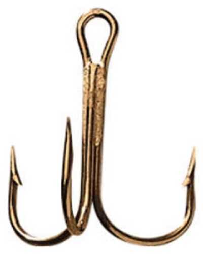 Mustad Hooks Treble Bronze 25/Box Md#: 3551-5/0-img-0