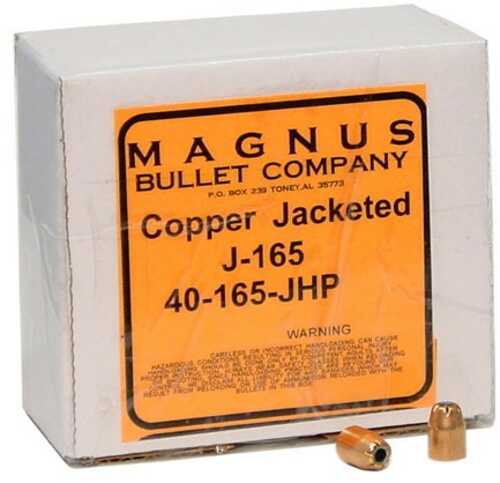 Magnus 10mm/40 Caliber .400 Diameter 165 Grain Jacketed Hollow Point 250 Count