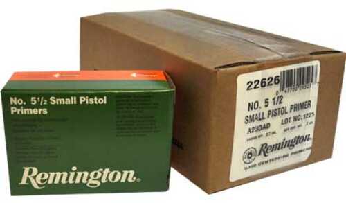 Remington 5 1/2 Small Mag Pistol Primer 5000 Count Case