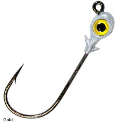 Z-Man / Chatterbait Redfish Eye Jighead 3/16 Ounce Gold Pack Md: REJH316-04PK3