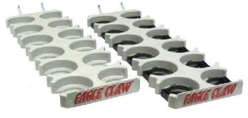 Eagle Claw Rod/combor Holder Fits Into Peg Board Holds 12ea model: Rackpb-12