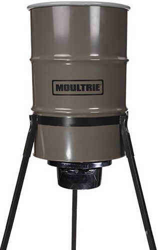 Moultrie Game Feeder Tripod 55gal Super Pro Model: Mfg-13457