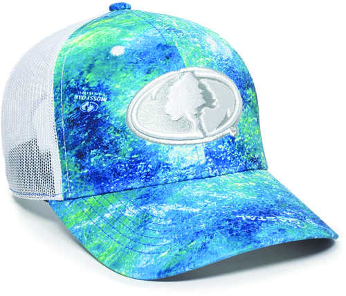 Outdoor Cap 6-Panel Cap Mossy Oak Coastal Model: MOFS49A COASTAL IN/WHITE