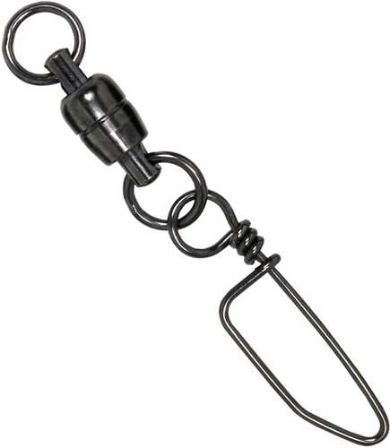 Sea Striker Billfisher Stainless 2-Ring Ball Bearing Swivel Black Sz2 30Lb 4 Per Pack Model: