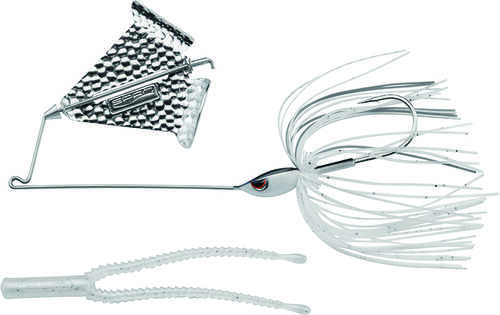 Squealer Buzzbait 1/2oz Pearl White Model: Ssqr1/2pwt