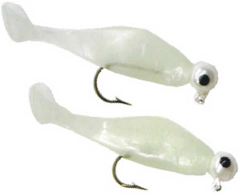 Tackle Double Shad 1/8oz Glo Wht/glo Model: Dss18p-8n