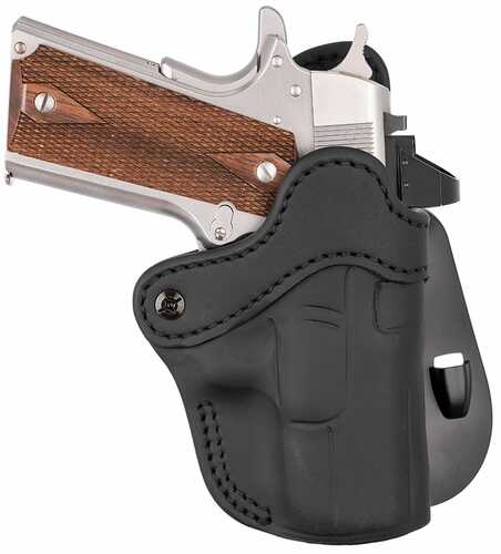 1791 Pdh-c Optic Ready Owb Paddle Holster Fits Sub-compact Size Pistols Matte Finish Classic Brown Leather