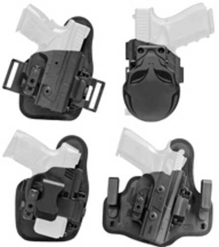 Alien Gear Holsters Core Carry Package 1.5" Belt Slide Black Fits Springfield Xds 3.3 Standard Clips Right Hand