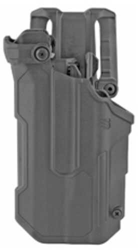 BLACKHAWK T-Series L3D Duty Holster Left Hand Finish Fits Sig P320/P250 With TLR1/TLR2 Includes Jacket Slot Belt