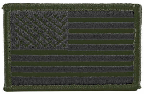 BLACKHAWK American Flag Patch 2"X3" Hook and Loop OD