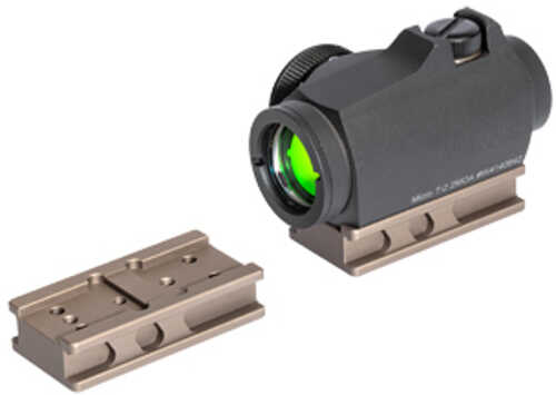 Badger Condition One Micro Sight Mount For C1 J-arm Only Fits <span style="font-weight:bolder; ">Aimpoint</span> T-1/t-2 Anodized Tan 200-11